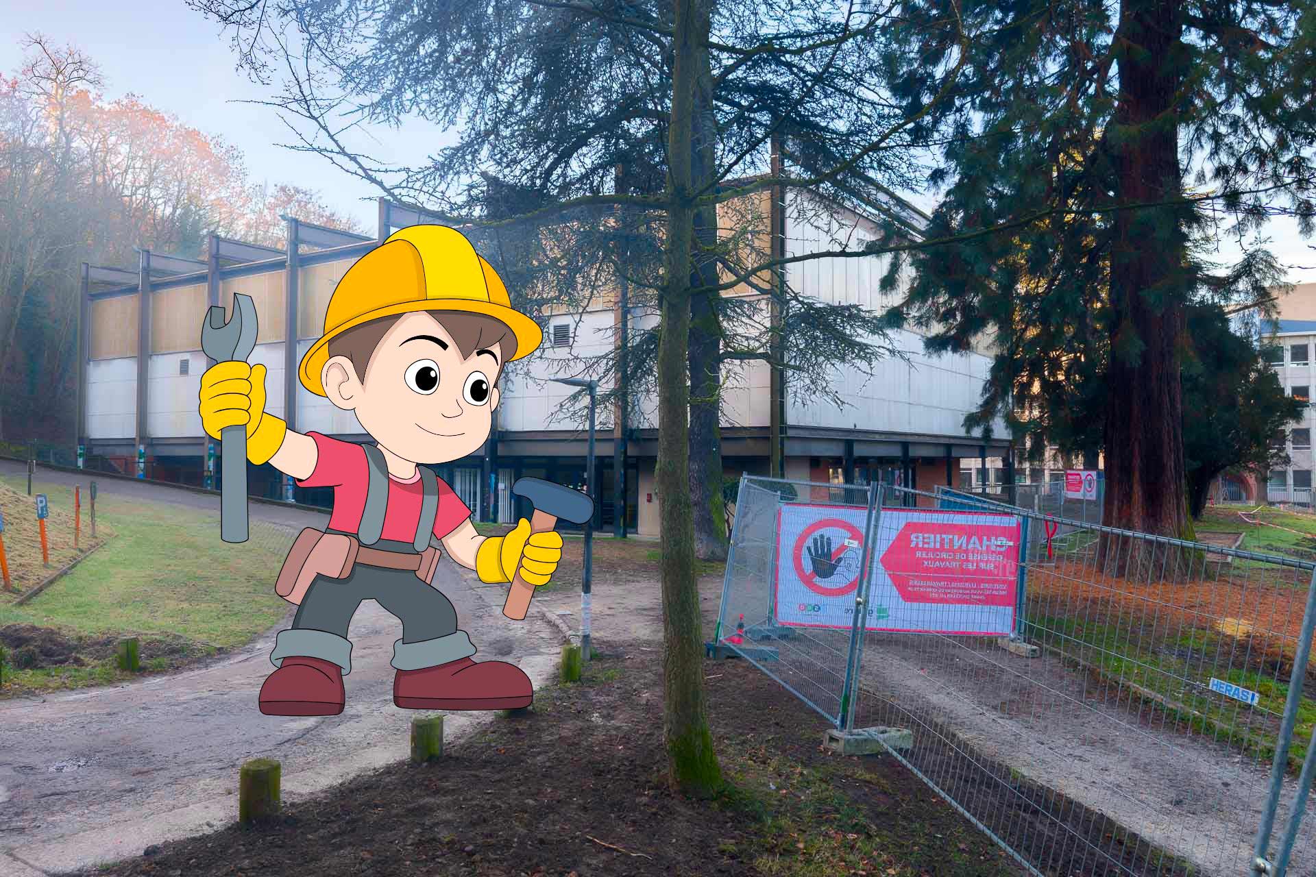 Travaux de rénovation énergétique au Hall 1 d’Angleur Sport