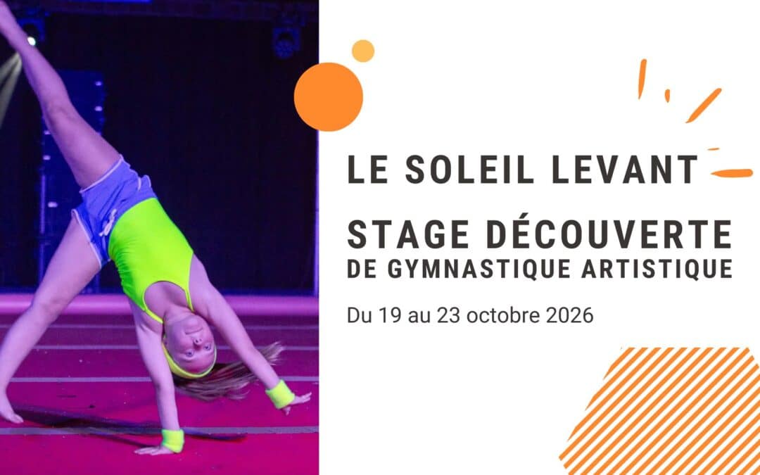 Stage de Gymnastique Artistique Féminine